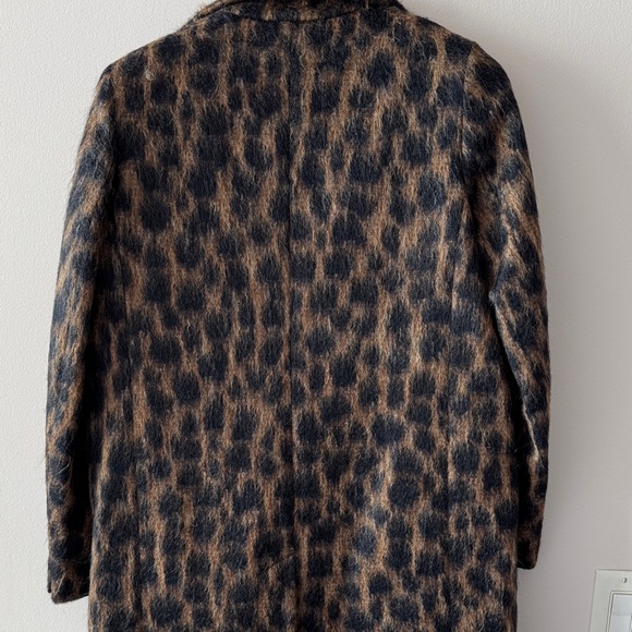 MaxMara Animal Print coat - Brown and Black - Picture 7 of 10